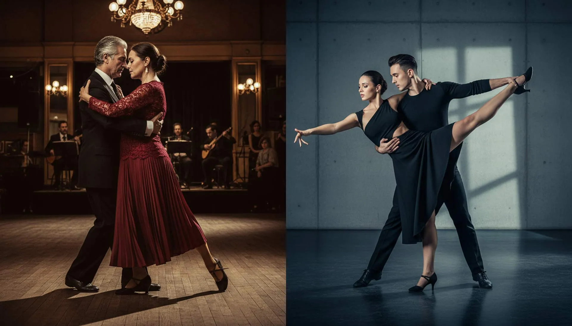 Tango Nuevo vs Milonguero